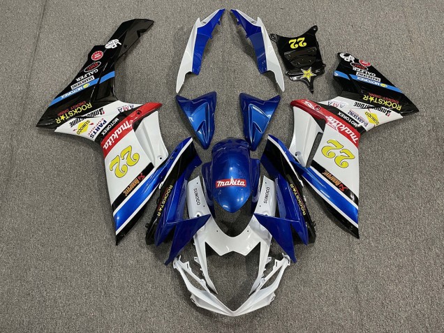 22 Rockstar Suzuki GSXR 600-750 Fairings 2011-2020 Outlets 22 Rockstar Suzuki GSXR 600-750 Fairings 2011-2020 Outlets
