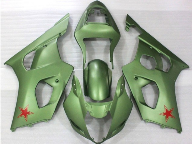 Army Green Suzuki GSXR 1000 Fairings 2003-2004 Outlets Army Green Suzuki GSXR 1000 Fairings 2003-2004 Outlets