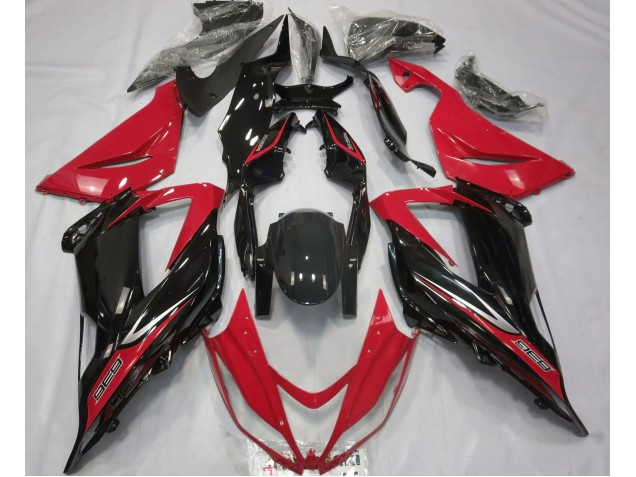 Black and Red Kawasaki ZX6R Fairings 2013-2018 Outlets Black and Red Kawasaki ZX6R Fairings 2013-2018 Outlets