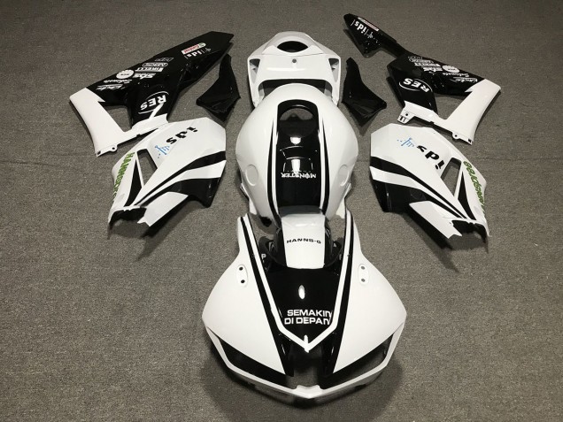 Black and White Design Honda CBR600RR Fairings 2013-2020 Outlets Black and White Design Honda CBR600RR Fairings 2013-2020 Outlets