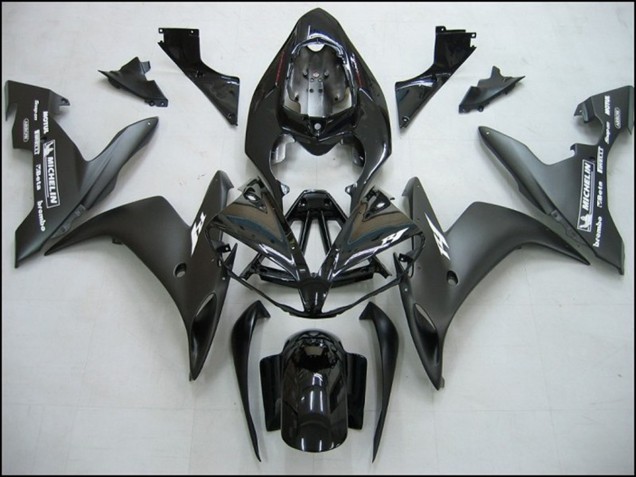 Black and White Yamaha R1 Fairings 2004-2006 Outlets Black and White Yamaha R1 Fairings 2004-2006 Outlets