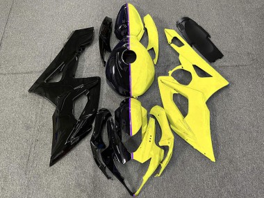 Black and Yellow Suzuki GSXR 1000 Fairings 2005-2006 Outlets