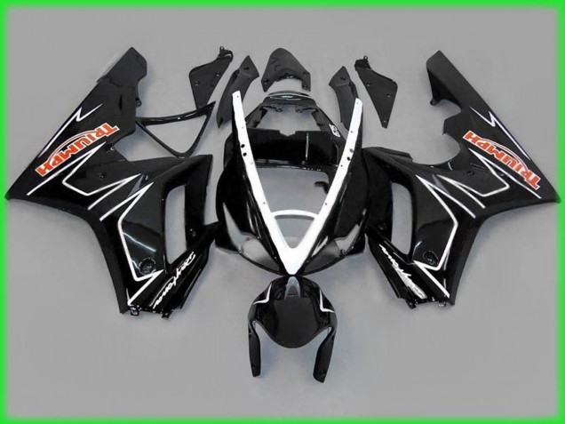 Black Gloss with White Triumph Daytona 675 Fairings 2006-2008 Outlets Black Gloss with White Triumph Daytona 675 Fairings 2006-2008 Outlets