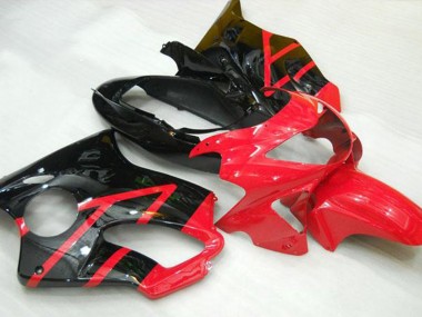 Black Red Honda CBR600 F4 Fairings 1999-2000 Outlets