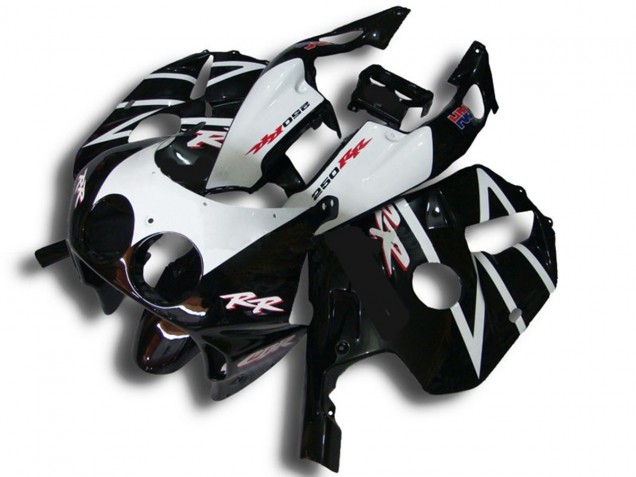 Black White RR Honda CBR250RR Fairings 1990-1998 Outlets Black White RR Honda CBR250RR Fairings 1990-1998 Outlets