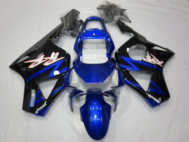 Blue and Black Honda CBR954 Fairings 2002-2003 Outlets