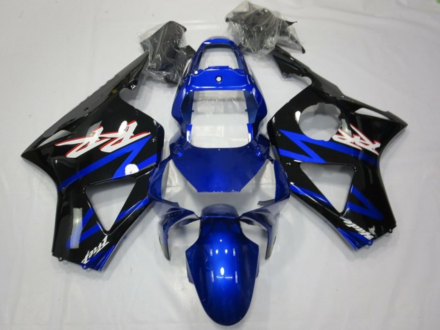 Blue and Black Honda CBR954 Fairings 2002-2003 Outlets Blue and Black Honda CBR954 Fairings 2002-2003 Outlets