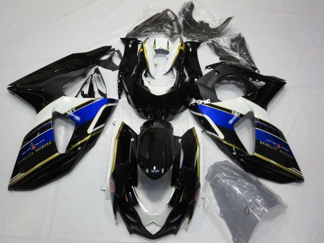 Blue and Gold Suzuki GSXR 1000 Fairings 2009-2016 Outlets Blue and Gold Suzuki GSXR 1000 Fairings 2009-2016 Outlets
