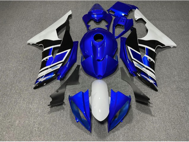 Blue Black and White OEM Style Yamaha R6 Fairings 2008-2016 Outlets Blue Black and White OEM Style Yamaha R6 Fairings 2008-2016 Outlets