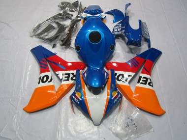 Blue Repsol + Red Honda CBR1000RR Fairings 2008-2011 Outlets