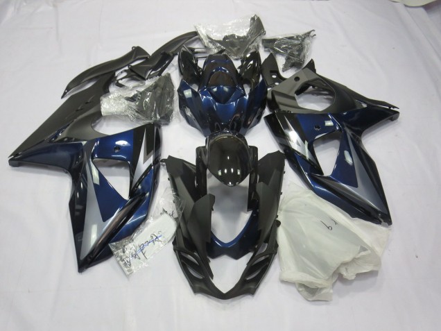 Blue Silver and Black Suzuki GSXR 1000 Fairings 2009-2016 Outlets Blue Silver and Black Suzuki GSXR 1000 Fairings 2009-2016 Outlets