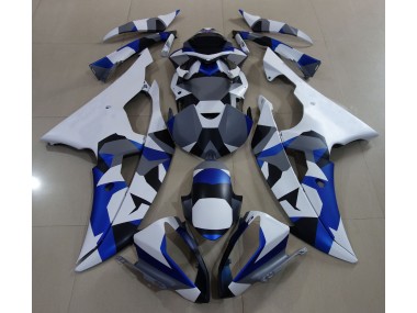 Blue Snow Camo Yamaha R6 Fairings 2008-2016 Outlets