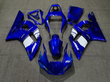 Blue White Design Yamaha R6 Fairings 1998-2002 Outlets