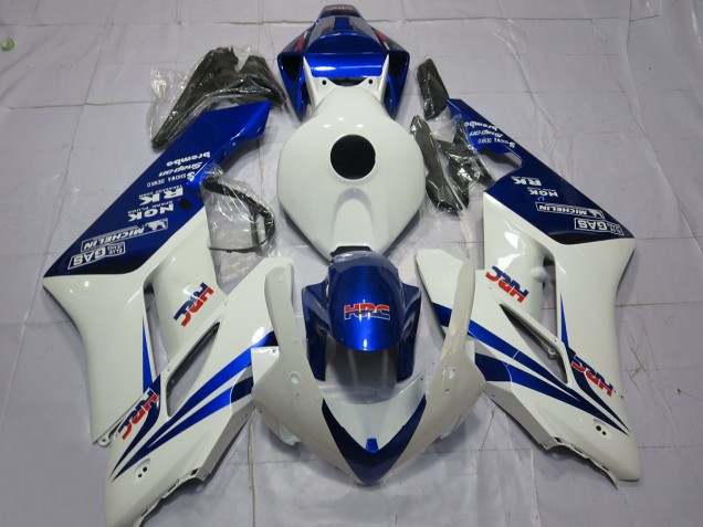 Blue White HRC Honda CBR1000RR Fairings 2004-2005 Outlets Blue White HRC Honda CBR1000RR Fairings 2004-2005 Outlets