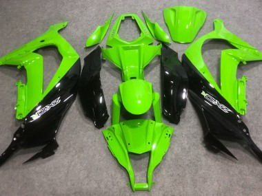 Bright Green & Green R Kawasaki ZX10R Fairings 2016-2019 Outlets
