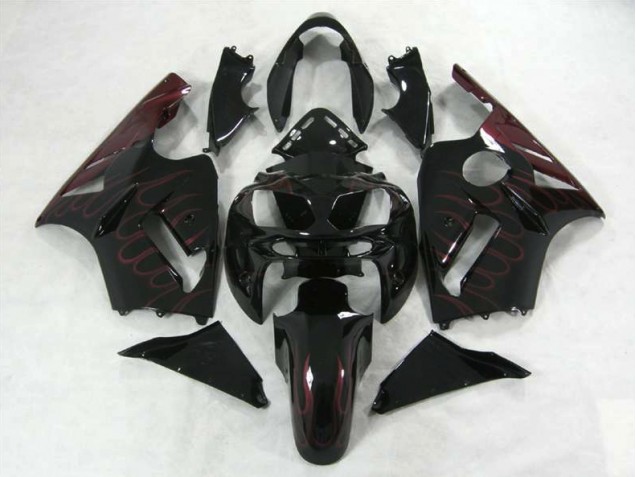 Burgundy Flame Kawasaki ZX12R Fairings 2002-2005 Outlets Burgundy Flame Kawasaki ZX12R Fairings 2002-2005 Outlets