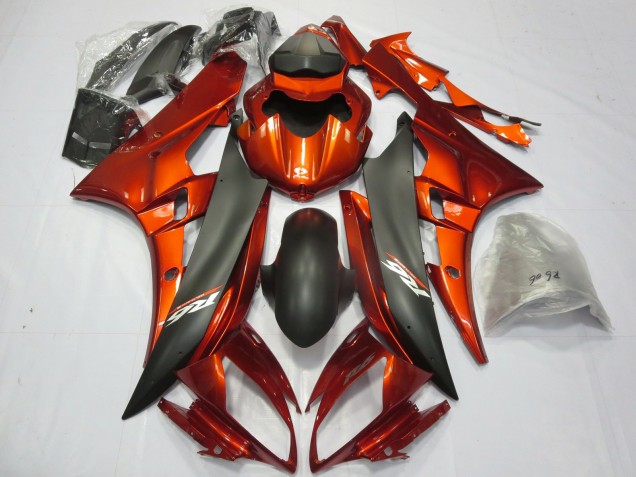 Burnt Orange Yamaha R6 Fairings 2006-2007 Outlets Burnt Orange Yamaha R6 Fairings 2006-2007 Outlets