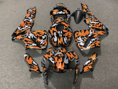 Camo & ORANGE Honda CBR600RR Fairings 2005-2006 Outlets