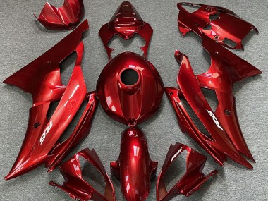 Candy Red Yamaha R6 Fairings 2008-2016 Outlets