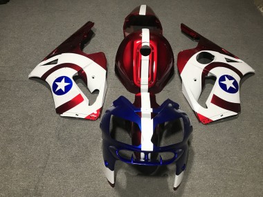 Captain America Kawasaki ZX12R Fairings 2002-2005 Outlets