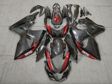 Carbon Fiber Red Suzuki GSXR 1000 Fairings 2009-2016 Outlets
