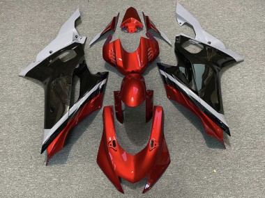 Cement Black and Red Yamaha R6 Fairings 2017-2019 Outlets