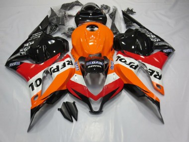 Classic Repsol Style Honda CBR600RR Fairings 2009-2012 Outlets