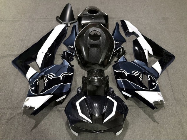 Custom Blue Carbon Bull Honda CBR600RR Fairings 2013-2020 Outlets Custom Blue Carbon Bull Honda CBR600RR Fairings 2013-2020 Outlets