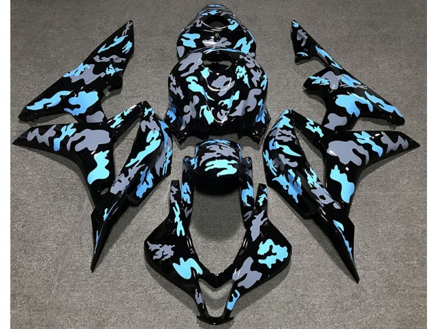 Custom Camo Blue Honda CBR600RR Fairings 2007-2008 Outlets Custom Camo Blue Honda CBR600RR Fairings 2007-2008 Outlets