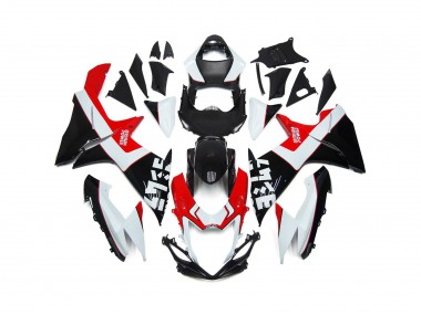 Custom Red and Black with Logos Suzuki GSXR 600-750 Fairings 2011-2020 Outlets