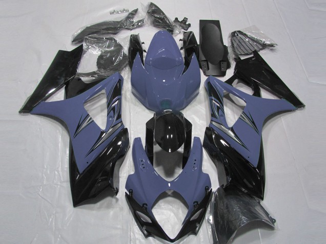 Dark Blue and Black Suzuki GSXR 1000 Fairings 2007-2008 Outlets Dark Blue and Black Suzuki GSXR 1000 Fairings 2007-2008 Outlets