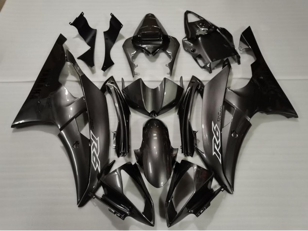 Dark Silver Yamaha R6 Fairings 2008-2016 Outlets Dark Silver Yamaha R6 Fairings 2008-2016 Outlets