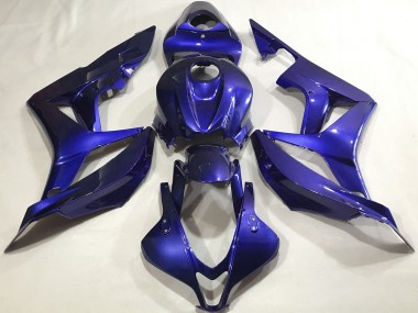 Deep Blue Plain Honda CBR600RR Fairings 2007-2008 Outlets
