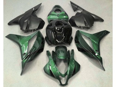 Deep Green with Black Honda CBR600RR Fairings 2009-2012 Outlets
