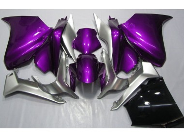 Deep Purple and Silver Honda VFR1200 Fairings 2010-2013 Outlets