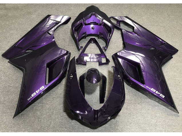 Deep Purple Ducati 848 1098 1198 Fairings 2007-2012 Outlets Deep Purple Ducati 848 1098 1198 Fairings 2007-2012 Outlets