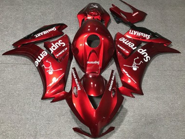 Deep Red Custom Honda CBR1000RR Fairings 2012-2016 Outlets