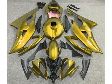 Deep Yellow Yamaha R6 Fairings 2008-2016 Outlets