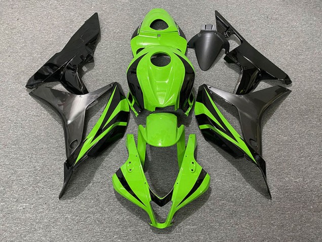 Electric Green OEM Style & Grey Honda CBR600RR Fairings 2007-2008 Outlets Electric Green OEM Style & Grey Honda CBR600RR Fairings 2007-2008 Outlets