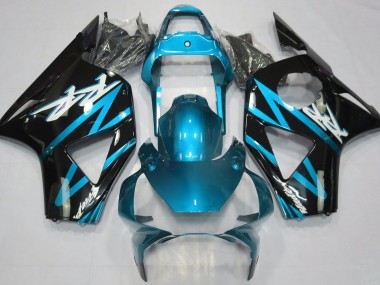 Electric Light Blue Honda CBR954 Fairings 2002-2003 Outlets