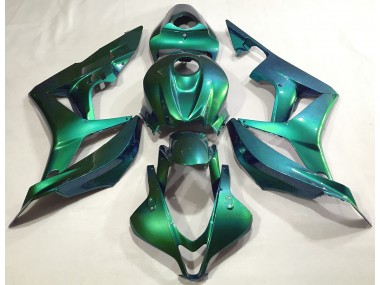 Emerald Green Plain Honda CBR600RR Fairings 2007-2008 Outlets