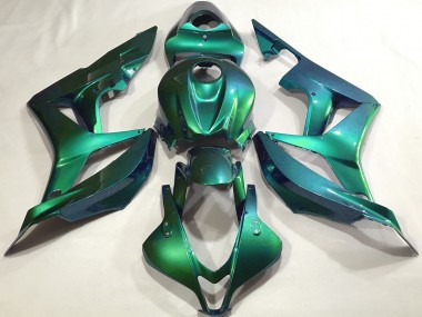 Emerald Green Plain Honda CBR600RR Fairings 2007-2008 Outlets
