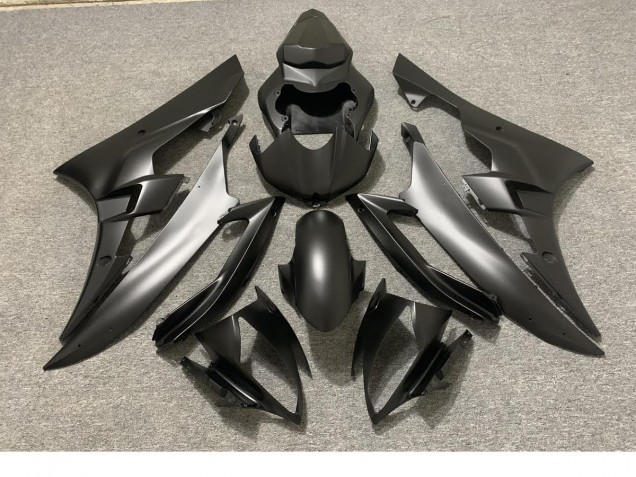 Full Matte Black Yamaha R6 Fairings 2006-2007 Outlets Full Matte Black Yamaha R6 Fairings 2006-2007 Outlets