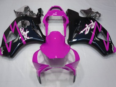 Gloss Black and Pink Honda CBR954 Fairings 2002-2003 Outlets