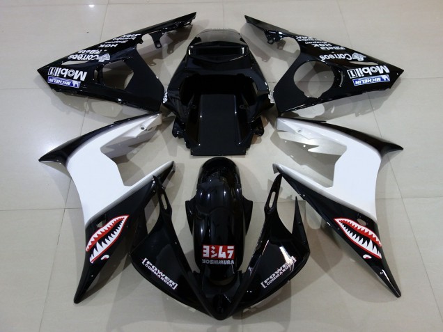 Gloss Black & logos Yamaha R6 Fairings 2006-2007 Outlets Gloss Black & logos Yamaha R6 Fairings 2006-2007 Outlets