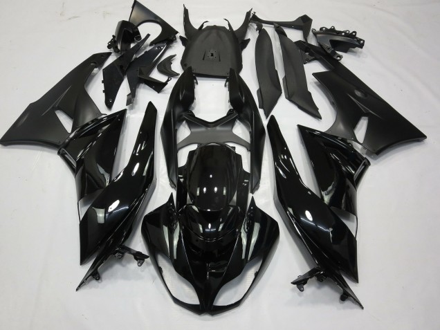 Gloss Black Matte Kawasaki ZX6R Fairings 2009-2012 Outlets Gloss Black Matte Kawasaki ZX6R Fairings 2009-2012 Outlets