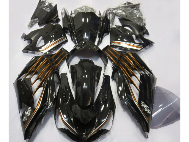 Gloss Black & Orange Kawasaki ZX14R Fairings 2012-2019 Outlets Gloss Black & Orange Kawasaki ZX14R Fairings 2012-2019 Outlets