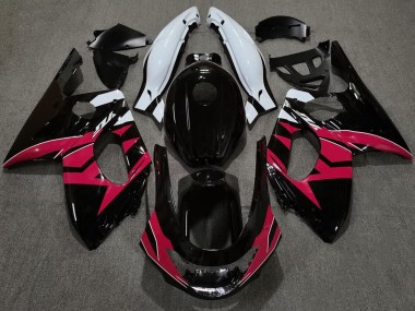 Gloss Black Red and White Yamaha YZF600 Fairings 1998-2007 Outlets