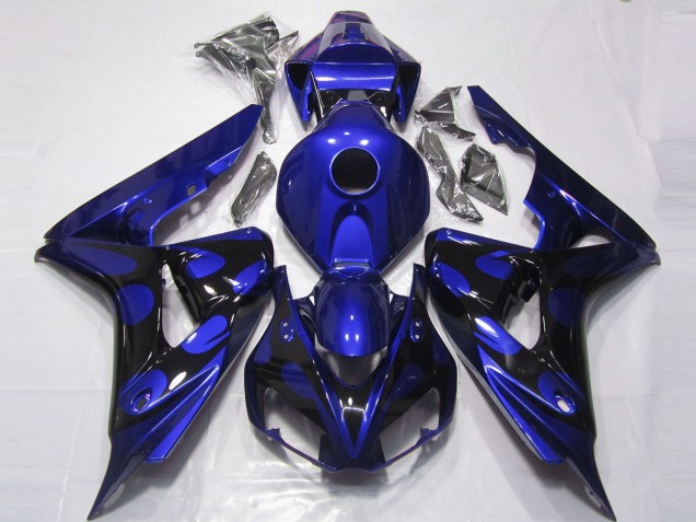 Gloss Blue and Black Honda CBR1000RR Fairings 2006-2007 Outlets Gloss Blue and Black Honda CBR1000RR Fairings 2006-2007 Outlets