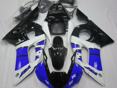 Gloss Blue and Black Yamaha R6 Fairings 1998-2002 Outlets